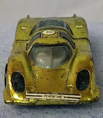 1969 MATTEL HOT WHEELS REDLINE LIME SPECTRAFLAME PORSCHE 917 U.S RARE 🏁 - Thumbnail 4