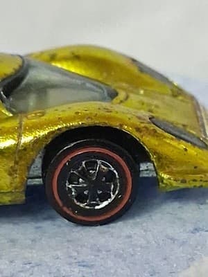 1969 MATTEL HOT WHEELS REDLINE LIME SPECTRAFLAME PORSCHE 917 U.S RARE 🏁 - Thumbnail 13