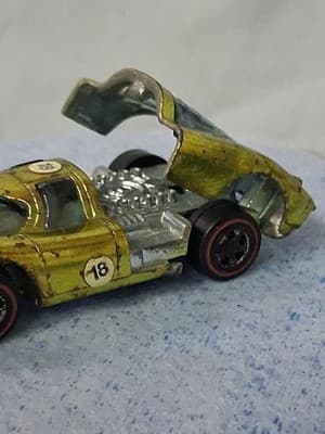 1969 MATTEL HOT WHEELS REDLINE LIME SPECTRAFLAME PORSCHE 917 U.S RARE 🏁 - Thumbnail 8