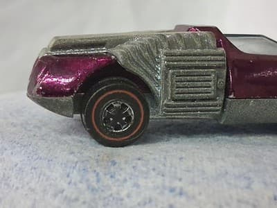Hot Wheels Redline Noodle Head 1970 Vtg Magenta with White Interior 🔥 - Thumbnail 6