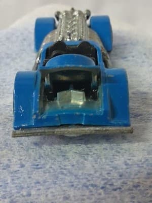 Hot Wheels 1970 Redline Baby Blue Sweet 16 Die cast Car, Good Shape Hong Kong - Thumbnail 5