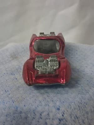 Hot Wheels Redline Magenta Mod Quad Black Interior 1970 NM - Thumbnail 6