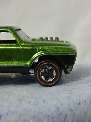 Vtg Hot Wheels Redline Seasider 1969 No Boat Shiny Green Rare 🛞 - Thumbnail 7