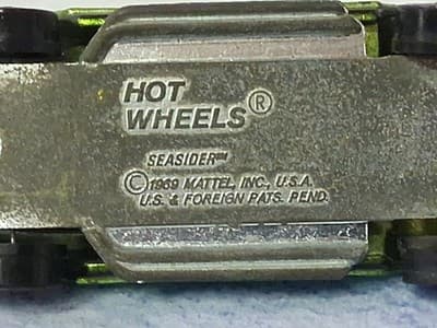 Vtg Hot Wheels Redline Seasider 1969 No Boat Shiny Green Rare 🛞 - Thumbnail 13