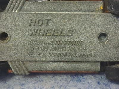 Hot Wheels Y24 Original 1968 Redline US CUSTOM FLEETSIDE Spectraflame Orange USA - Thumbnail 13