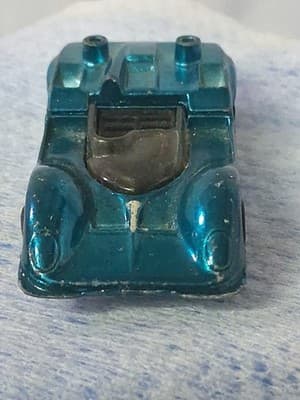 Hot Wheels Redline CHAPARRAL 2G Aqua / Black Interior USA 1968 No Spoiler - Thumbnail 10