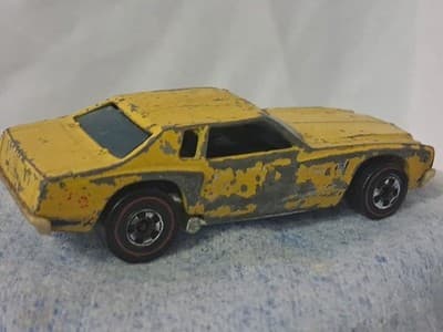 Vintage Hot Wheels Red Line Monte Carlo Stocker #38 Yellow 1974 Hong Kong - Thumbnail 5
