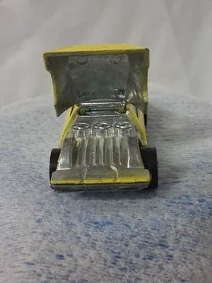 Hot Wheels 1969 REDLINE Yellow Buzz-Off Diecast Car, Nice Cond Hong Kong 🐝 - Thumbnail 10
