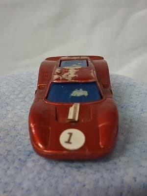 1969 Hot Wheels Sizzlers " Ford Mark IV " RED Vintage Mexico UnTested - Thumbnail 3