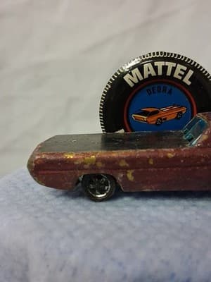 VNTG Used HOT WHEELS MATTEL 1967 DEORA Car Model Diecast With Badge - Thumbnail 3