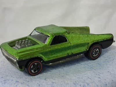 Vtg Hot Wheels Redline Seasider 1969 No Boat Shiny Green Rare 🛞 - Thumbnail 10