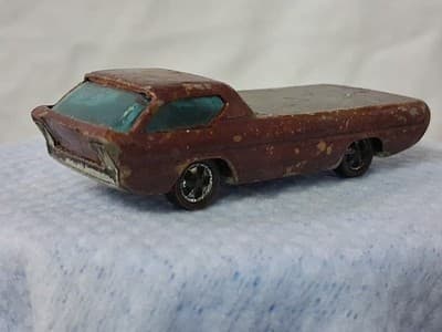 VNTG Used HOT WHEELS MATTEL 1967 DEORA Car Model Diecast With Badge - Thumbnail 8