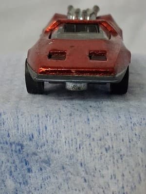 1/64 SCALE HOT WHEELS VINTAGE LOOSE REDLINE RED PEEPING BOMB - Thumbnail 7