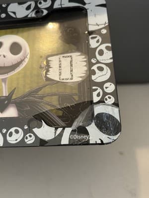 Disney Nightmare Before Christmas Jack Skellington Plastic License Plate frame - Thumbnail 2