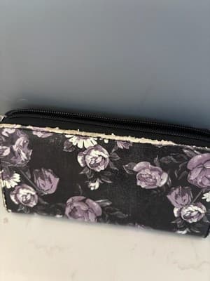 The Nightmare Before Christmas Jack Skellington Zip Around Wallet Women's Clutch - Thumbnail 3