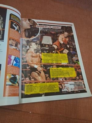 WWE Wrestling Magazine September 2006 Trish Stratus John Cena (No Poster) - Thumbnail 7