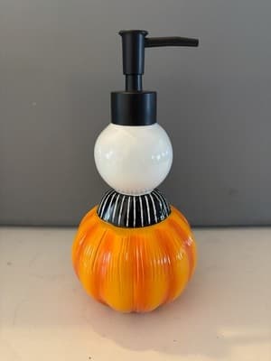 The Nightmare Before Christmas Jack Skellington Halloween Pumpkin Soap Dispenser - Thumbnail 2