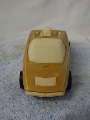Vintage 1969 Mattel Hot Wheels Sizzlers Redline Revin Heaven Hot Gold Untested - Thumbnail 3