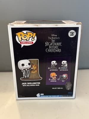 FUNKO POP! DISNEY: NIGHTMARE BEFORE CHRISTMAS JACK SKELLINGTON #1361 - Thumbnail 3