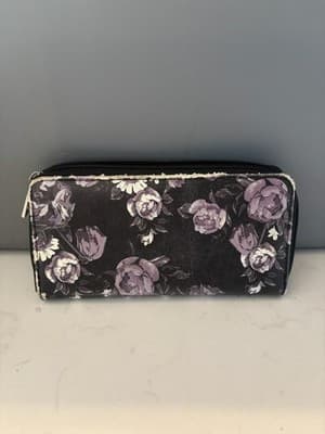 The Nightmare Before Christmas Jack Skellington Zip Around Wallet Women's Clutch - Thumbnail 2