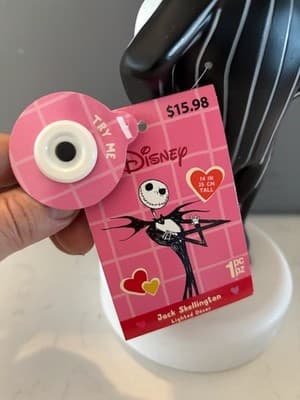 Jack Skellington 13" Valentine Blow Mold Nightmare Before Christmas NWT - Thumbnail 3