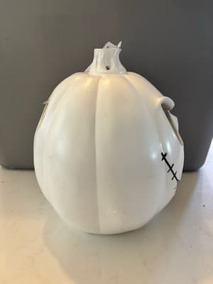 Disney Nightmare Before Christmas Color Changing LED Light Up 10" Pumpkin - NWT - Thumbnail 5