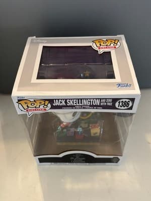 Funko Pop! Deluxe Jack Skellington and Zero with Christmas Tree #1386 - Thumbnail 5