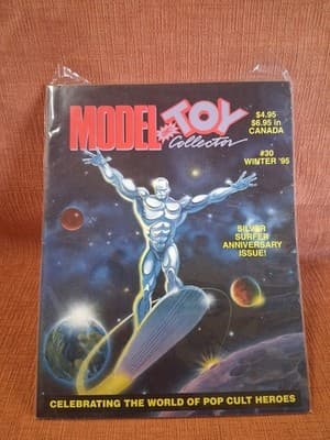 Very Rare MODEL AND TOY COLLECTOR Magazine #30 Silver Surfer Issue - Thumbnail 3