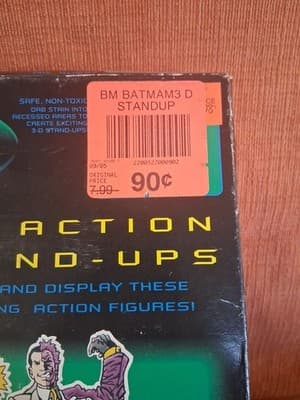 VTG DC Comics Batman Forever 3-D Stand-Ups Craft House Painting Art Kit - Thumbnail 6