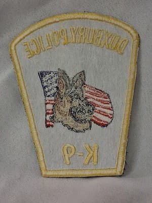 MASSACHUSETTS, DUXBURY POLICE DEPT K-9 UNIT PATCH - Thumbnail 2