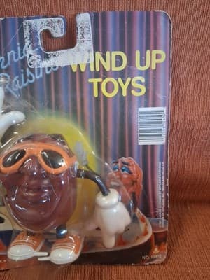 Vintage The California Raisins: wind up, in original packaging. - Thumbnail 4