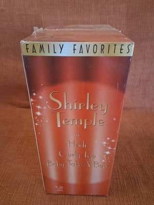 Shirley Temple Gift Set (VHS, 2000, 3-Tape Set) NEW SEALED - Thumbnail 4