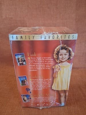 Shirley Temple Gift Set (VHS, 2000, 3-Tape Set) NEW SEALED - Thumbnail 2