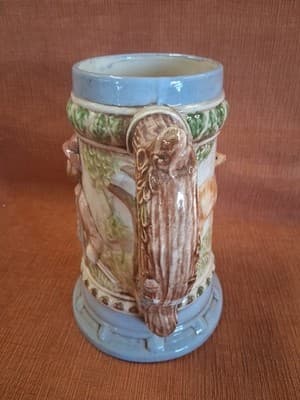 13 inch Large Beer Decorative Ceramic with 3D Images Hunting Theme - Thumbnail 8