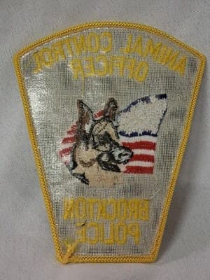 Brockton Massachusetts Police Patch Animal Control Officer 🐕 🐈 - Thumbnail 2