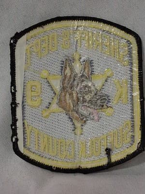 K9 k-9 Suffolk County Sheriff State Massachusetts MA - Thumbnail 2