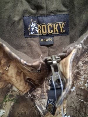 Rocky Men's ProHunter Waterproof Insulated Bibs Realtree Edge - Size XL BNWT - Thumbnail 2