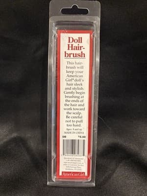 American Girl Doll Wood Hair Brush w/Wire Bristles New & Unopened Package - Thumbnail 2