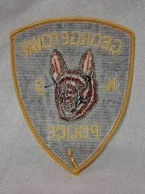 GEORGETOWN – POLICE K-9 UNIT - KENTUCKY KY Sheriff Police Patch CANINE DOG - Thumbnail 3