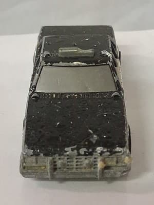 Vintage Hot Wheels Black Crack Ups State Police Cruiser 1983 Hong Kong 🚔 - Thumbnail 5