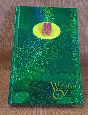 ✨️1999 Wizard of Oz Emerald Green Journal (Rare!) 60th Ann. Warner Bros Studio!! - Thumbnail 2