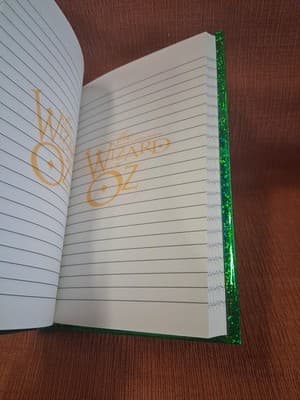 ✨️1999 Wizard of Oz Emerald Green Journal (Rare!) 60th Ann. Warner Bros Studio!! - Thumbnail 10