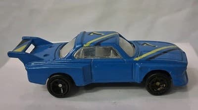 Rare Unbranded BMW 3.0 CSL Blue Made in Hong Kong Die-cast Scale Model 🇩🇪 - Thumbnail 2