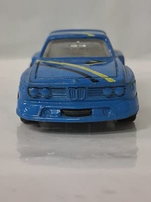 Rare Unbranded BMW 3.0 CSL Blue Made in Hong Kong Die-cast Scale Model 🇩🇪 - Thumbnail 3