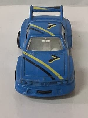 Rare Unbranded BMW 3.0 CSL Blue Made in Hong Kong Die-cast Scale Model 🇩🇪 - Thumbnail 4