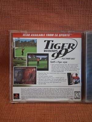 NHL 99 Sony PlayStation PS1 EA Sports Hockey Black Label Complete w/Manual - Thumbnail 2