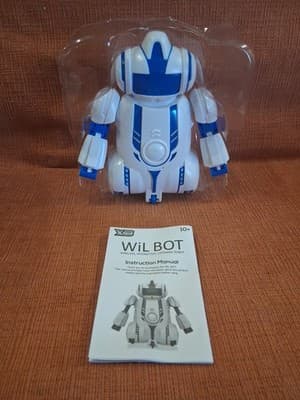 WiL BOT Wireless Interactive Voice Control Robot Age 10+ iOS Android NEW Open - Thumbnail 4