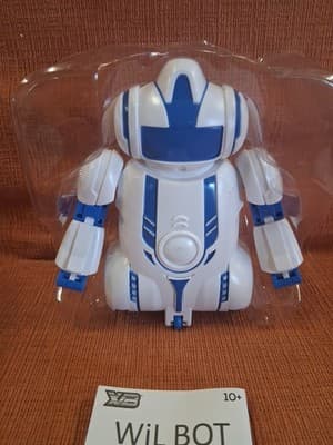 WiL BOT Wireless Interactive Voice Control Robot Age 10+ iOS Android NEW Open - Thumbnail 6