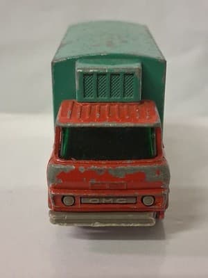 Vintage 1967 MATCHBOX LESNEY NO. 44, GMC Refrigerator Truck (missing rear door) - Thumbnail 3