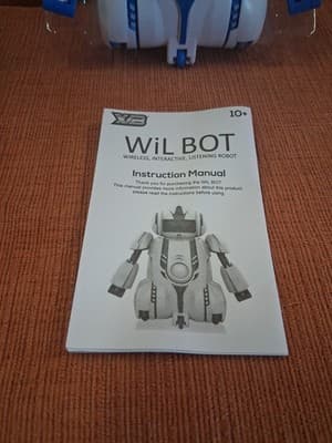 WiL BOT Wireless Interactive Voice Control Robot Age 10+ iOS Android NEW Open - Thumbnail 5